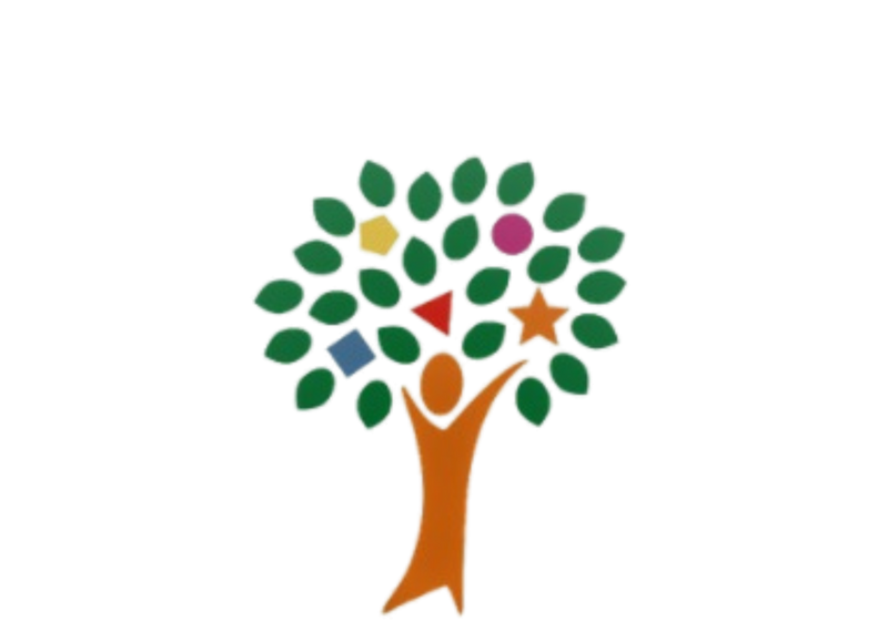 Logo of The Bexley Montessori School at Land O' Lakes with a colorful tree design on a white background.